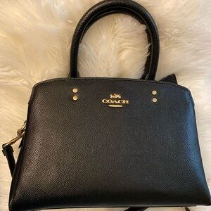 Coach Mini Lillie Shoulder Crossbody Bag in Black